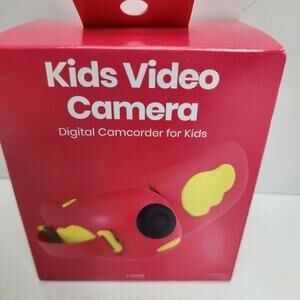 GEMS Kids Pink Handheld Video Camera Digital Camcorder 2 inch Display Screen NEW
